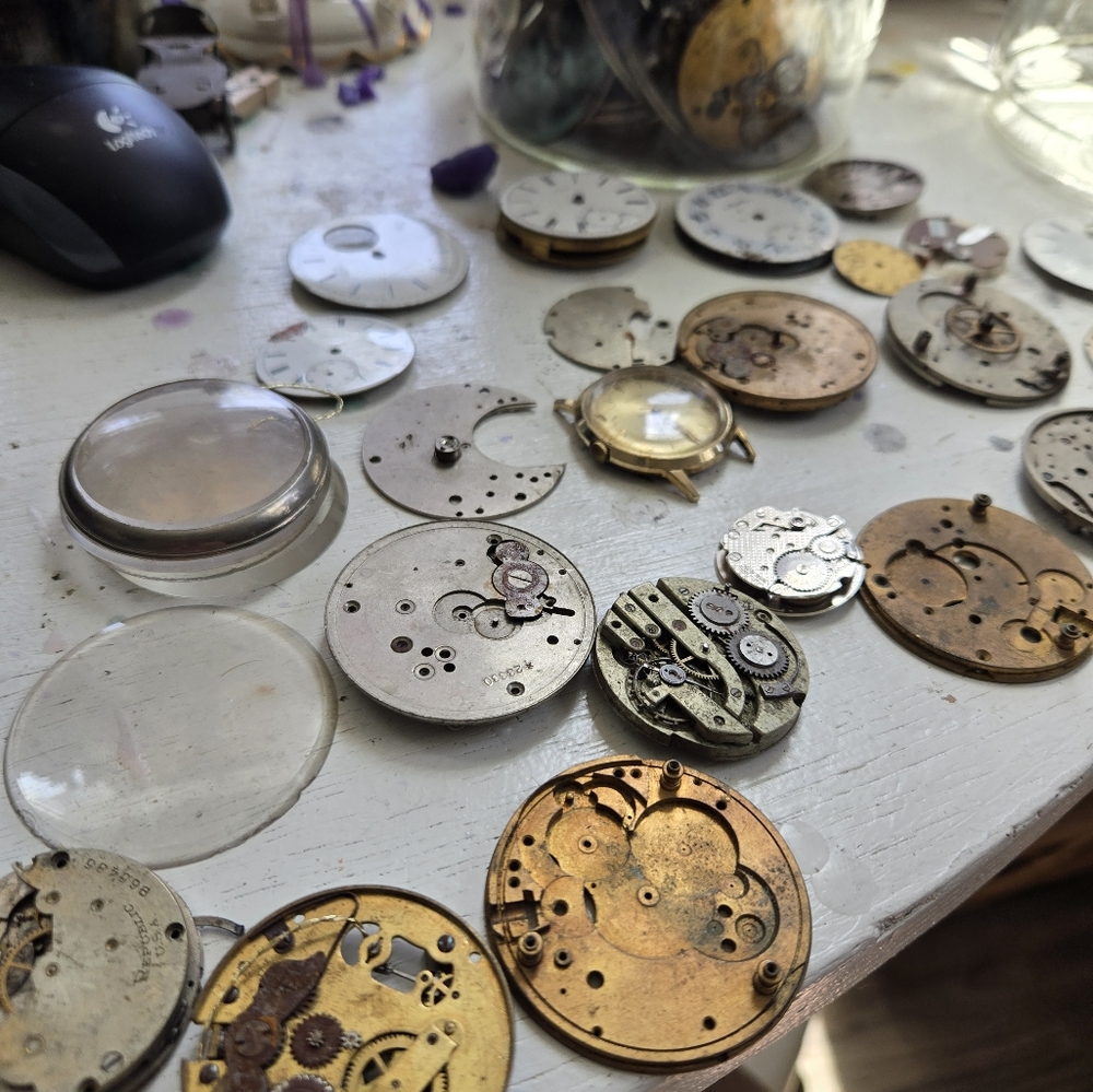 Steampunk Pocket Watch Components. - Picture 6 of 9